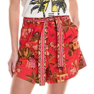 FARM Rio Secret Garden Shorts in red floral multi in various